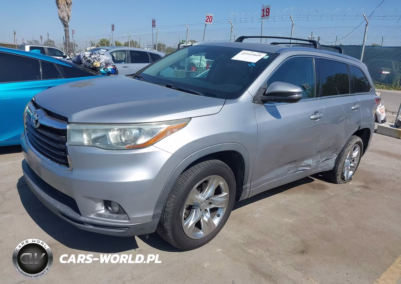 2015 Toyota Highlander Limited V6 VIN:5TDYKRFH3FS079846 - 2