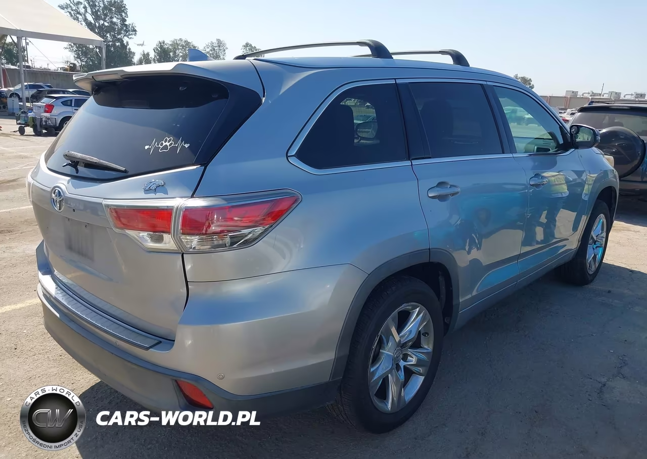 2015 Toyota Highlander Limited V6 VIN:5TDYKRFH3FS079846 - 4