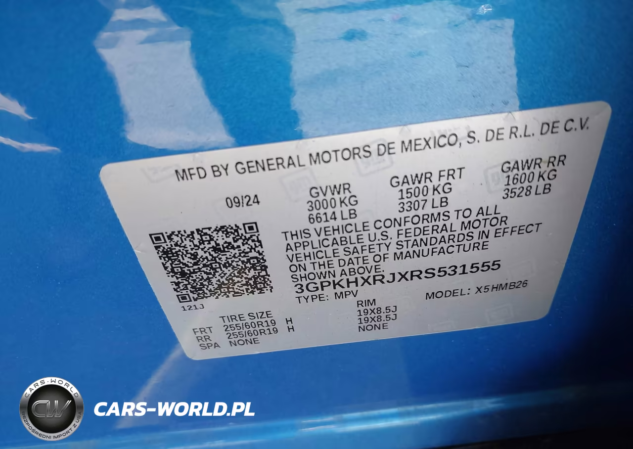 2024 Honda Prologue Touring VIN:3GPKHXRJXRS531555 - 9