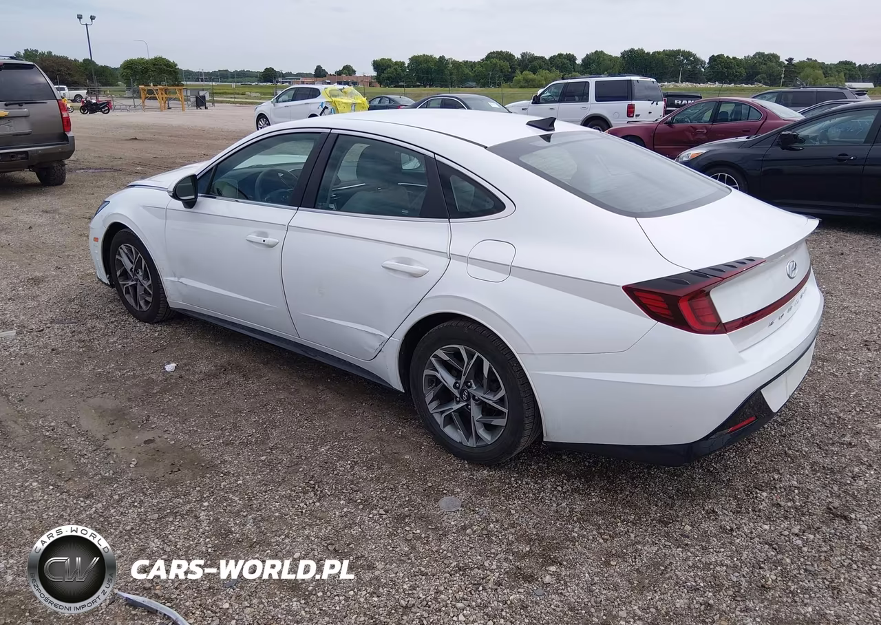 2020 Hyundai Sonata Sel VIN:5NPEL4JA0LH026326 - 3
