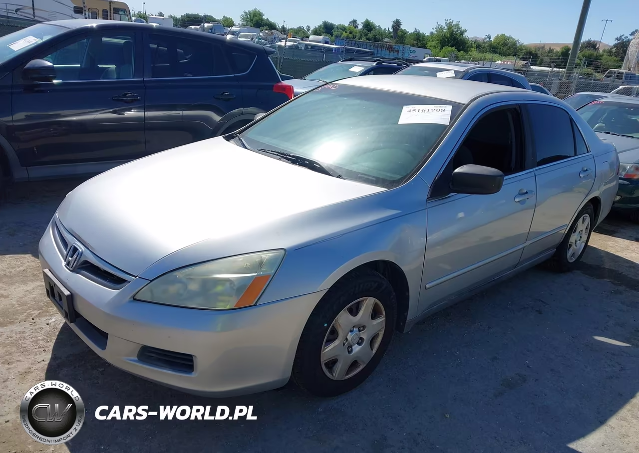 2007 Honda Accord 2.4 Lx VIN:1HGCM56417A167000 - 2