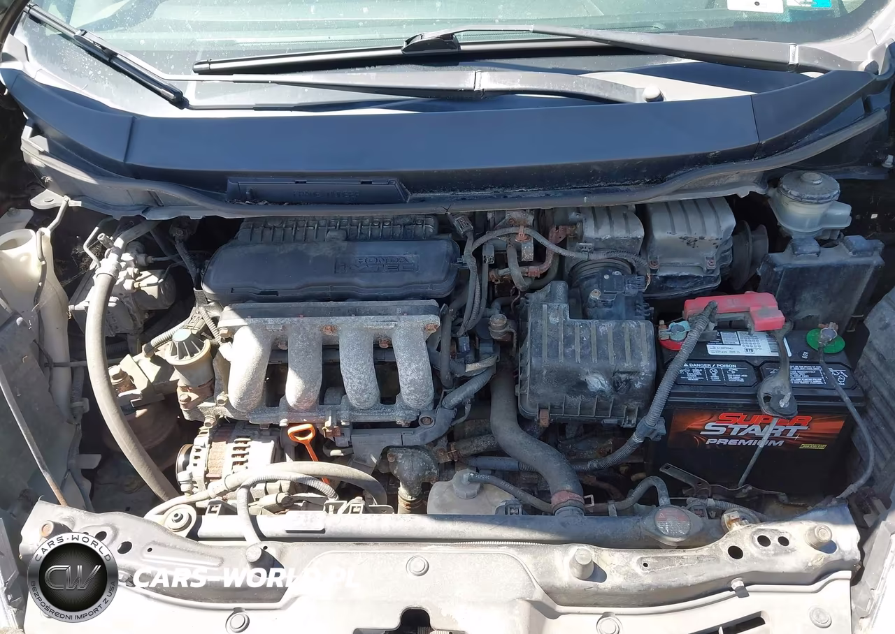 2010 Honda Fit Sport VIN:JHMGE8H42AC002515 - 10
