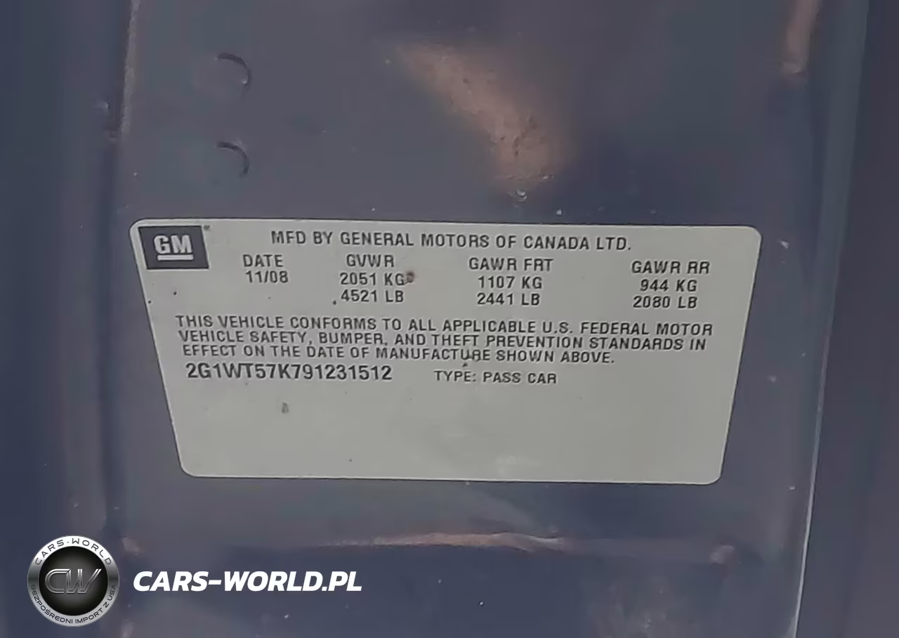 2009 Chevrolet Impala Lt VIN:2G1WT57K791231512 - 9
