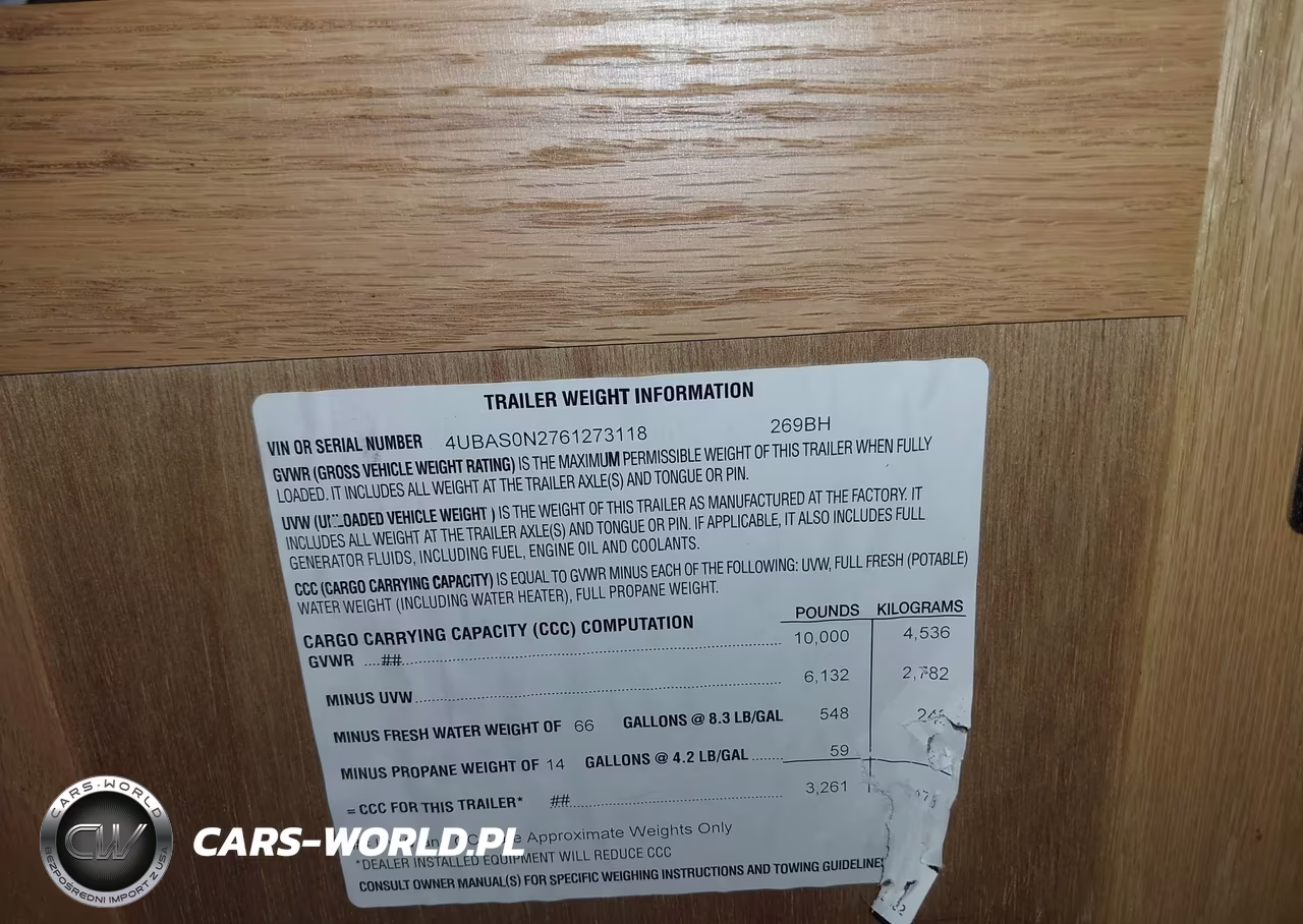 2006 Sun Country Trailers Other VIN:4UBAS0N2761273118 - 9