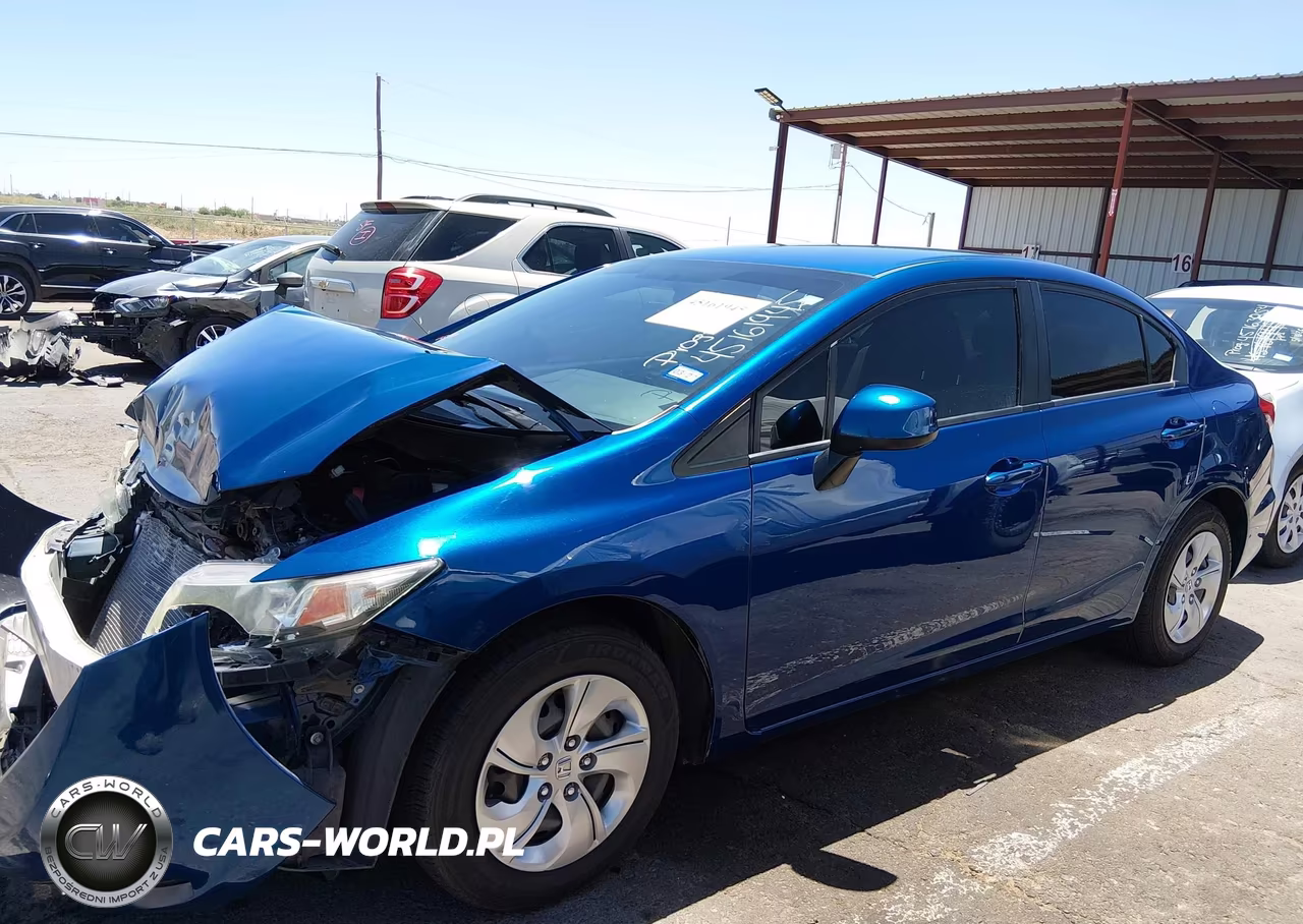 2013 Honda Civic Lx VIN:19XFB2F53DE273742 - 14