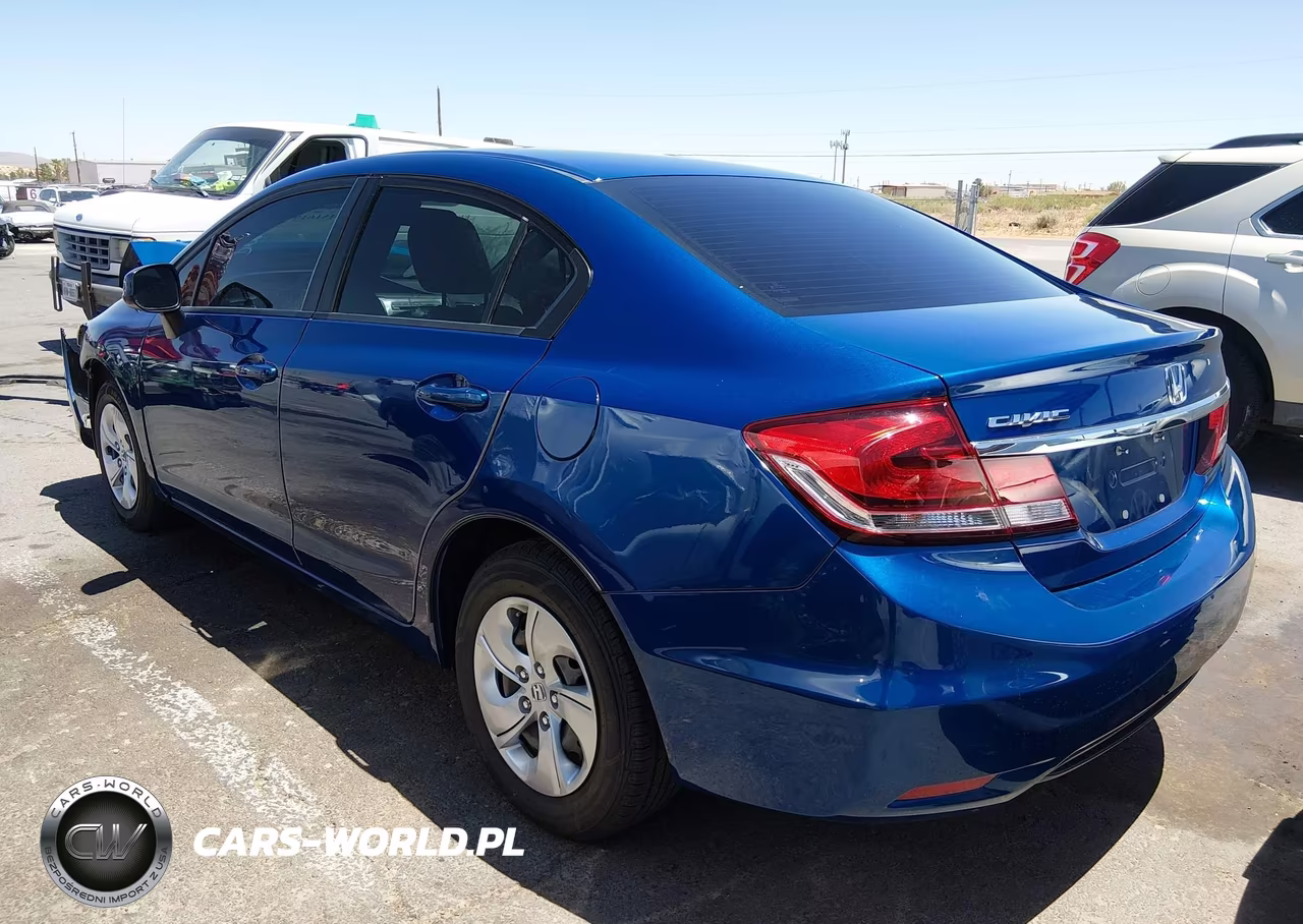 2013 Honda Civic Lx VIN:19XFB2F53DE273742 - 3
