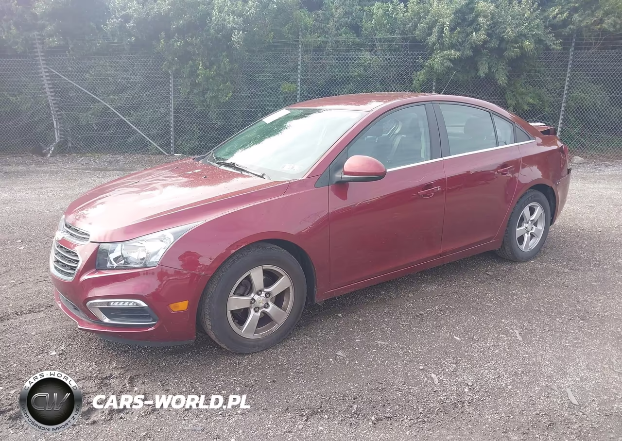 2015 Chevrolet Cruze 1Lt Auto VIN:1G1PC5SB9F7265123 - 2