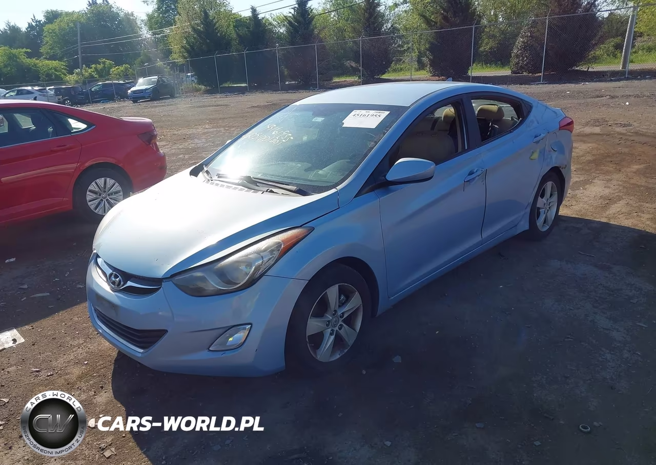 2012 Hyundai Elantra Gls (Ulsan Plant) VIN:KMHDH4AEXCU376242 - 2