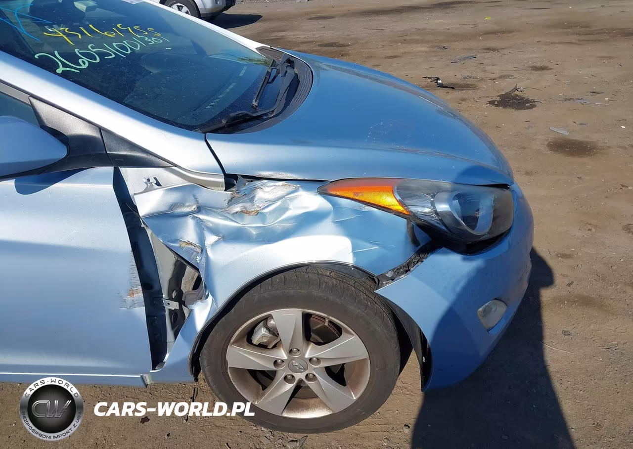 2012 Hyundai Elantra Gls (Ulsan Plant) VIN:KMHDH4AEXCU376242 - 6