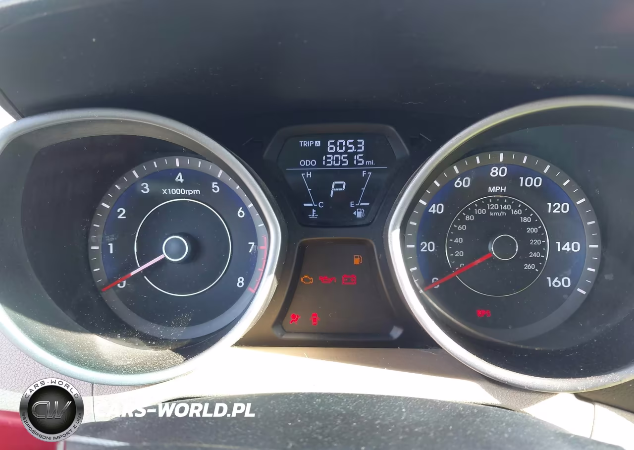 2012 Hyundai Elantra Gls (Ulsan Plant) VIN:KMHDH4AEXCU376242 - 7