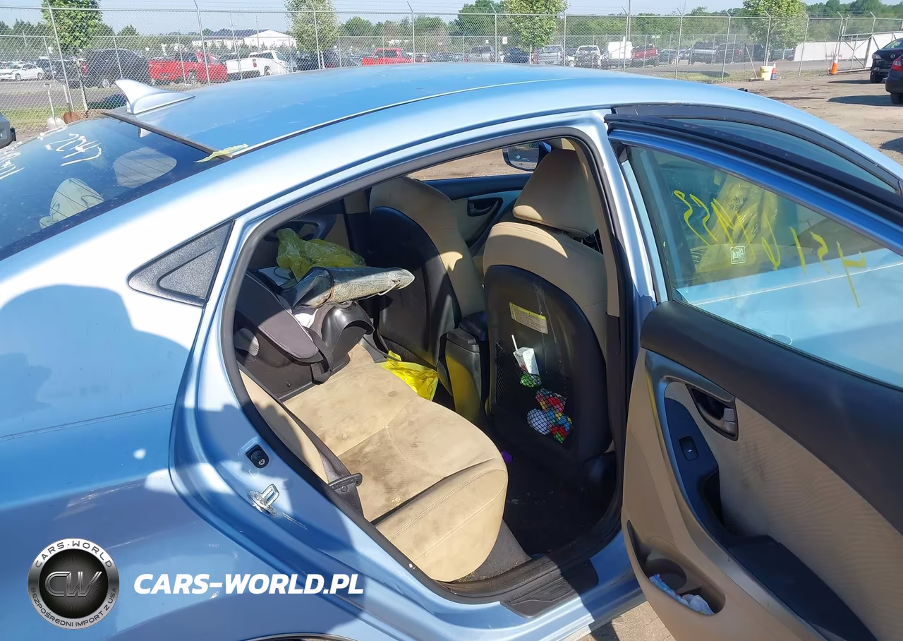 2012 Hyundai Elantra Gls (Ulsan Plant) VIN:KMHDH4AEXCU376242 - 8