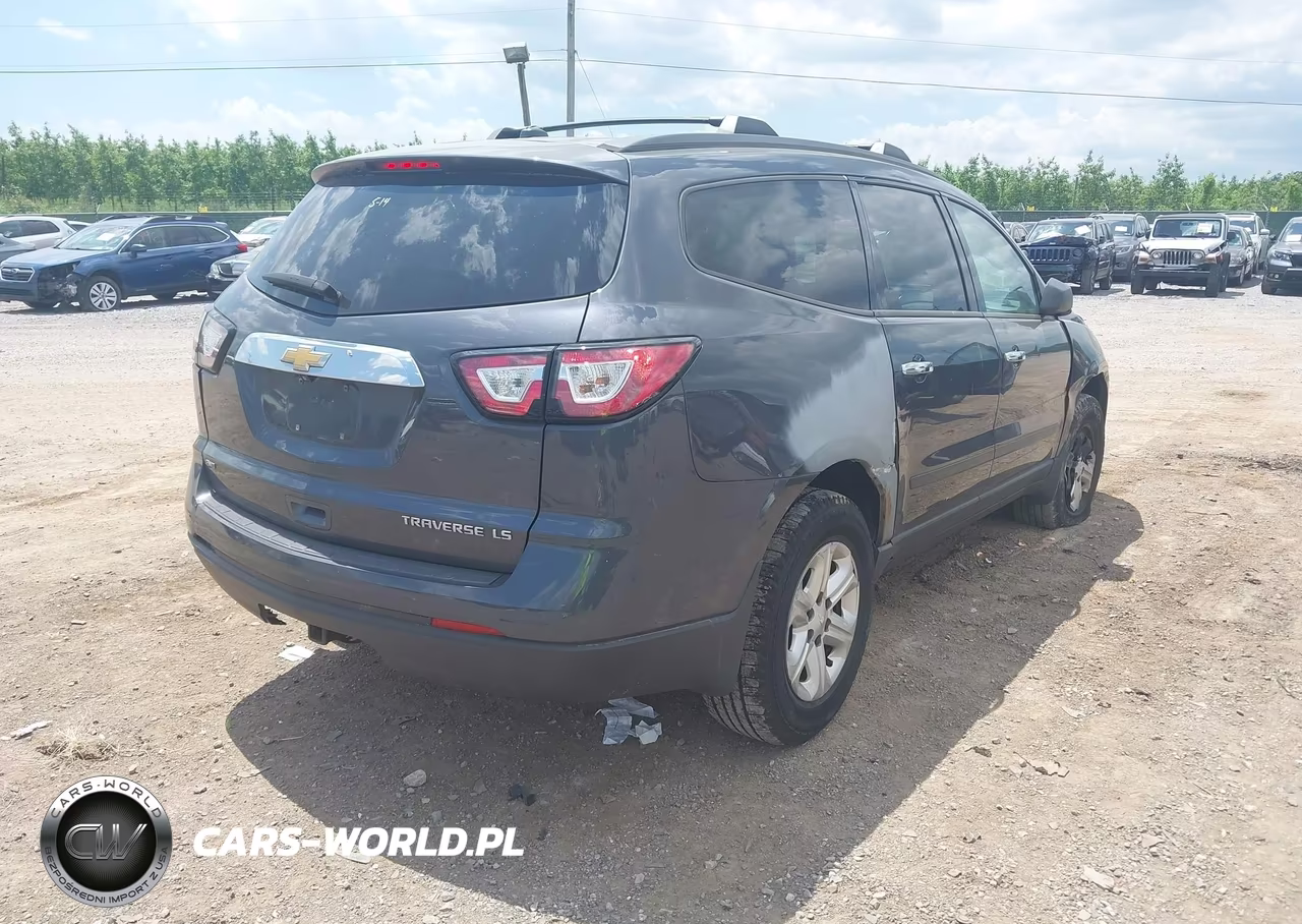 2014 Chevrolet Traverse Ls VIN:1GNKVFKD7EJ296477 - 4