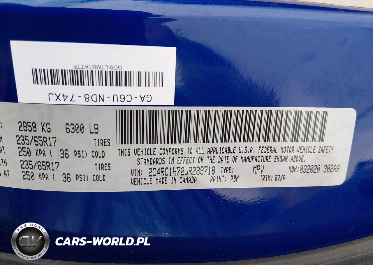 2018 Chrysler Pacifica Hybrid Touring Plus VIN:2C4RC1H72JR289718 - 7
