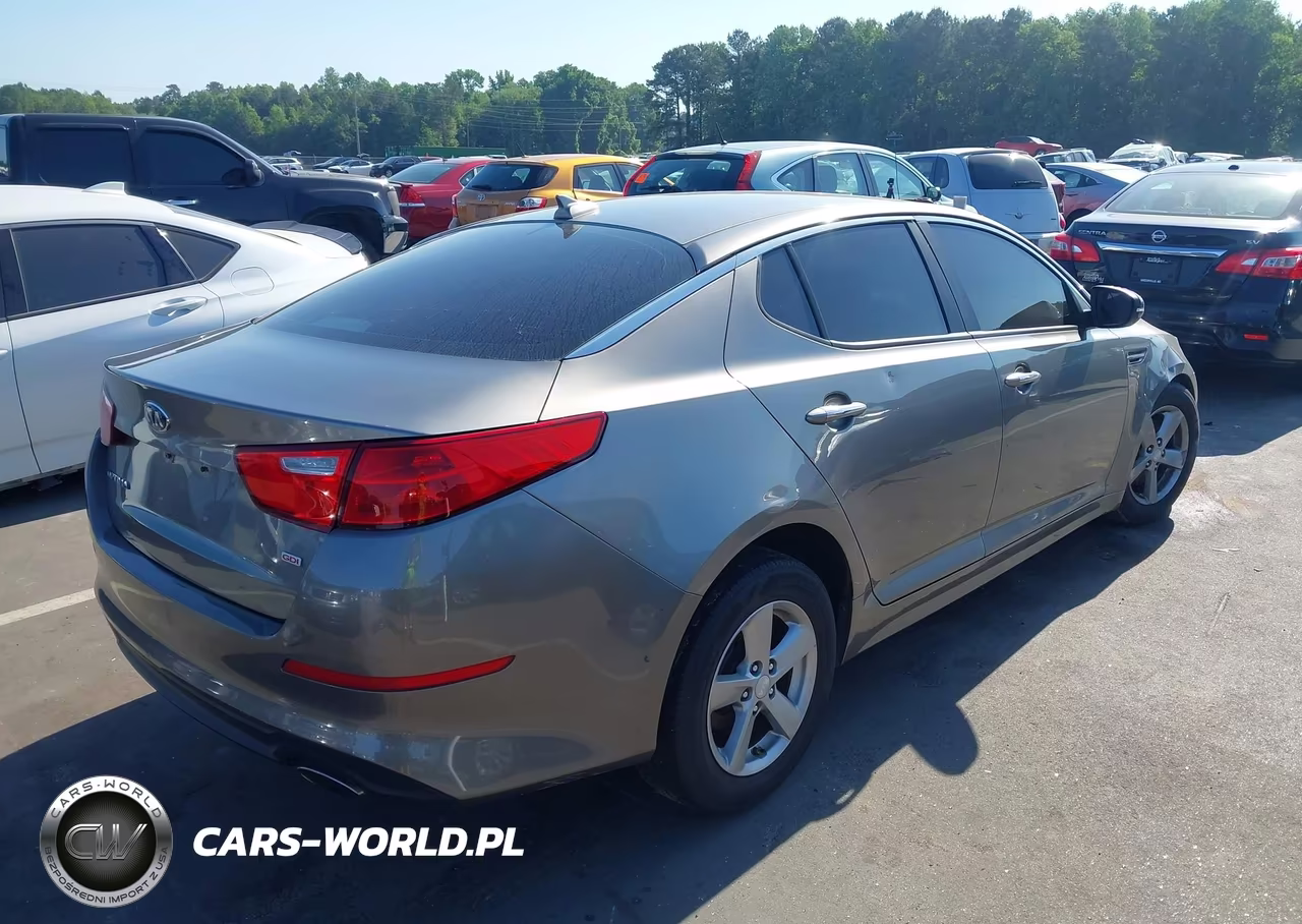 2014 Kia Optima Lx VIN:5XXGM4A78EG299443 - 4