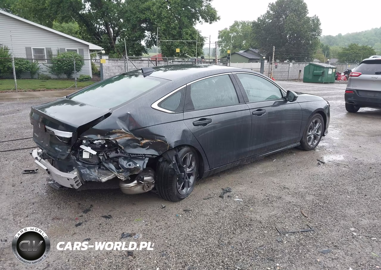 2025 Honda Accord Hybrid Ex-L VIN:1HGCY2F62SA028491 - 4