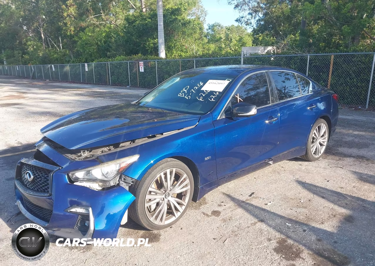 2019 Infiniti Q50 3.0T Sport VIN:JN1EV7AP9KM516268 - 2