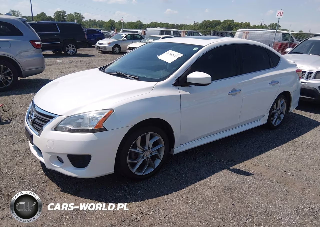 2013 Nissan Sentra Sr VIN:3N1AB7AP7DL713024 - 2