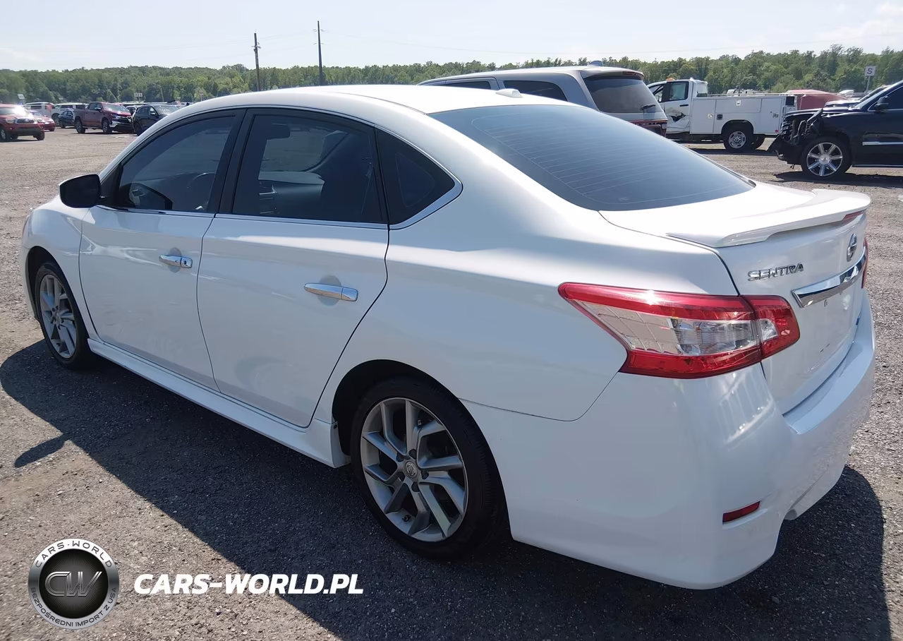 2013 Nissan Sentra Sr VIN:3N1AB7AP7DL713024 - 3
