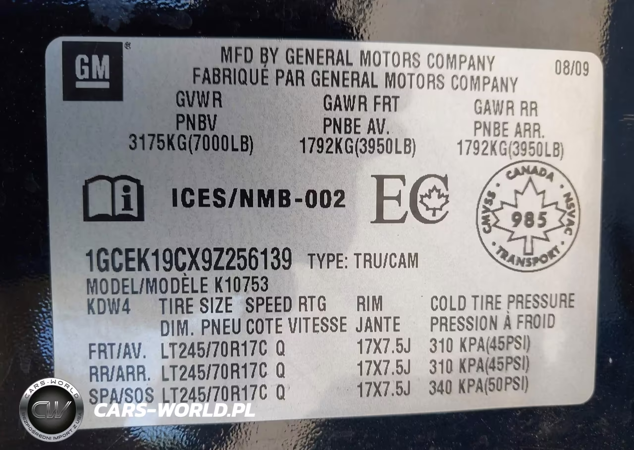 2009 Chevrolet Silverado 1500 Ls-Work Truck VIN:1GCEK19CX9Z256139 - 9