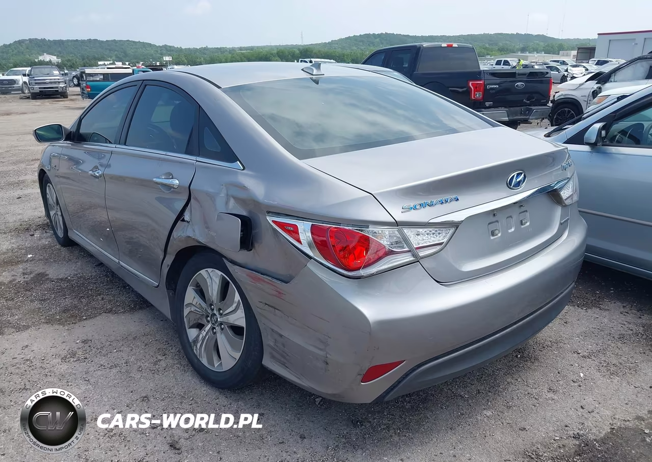 2013 Hyundai Sonata Hybrid Limited VIN:KMHEC4A48DA096218 - 3