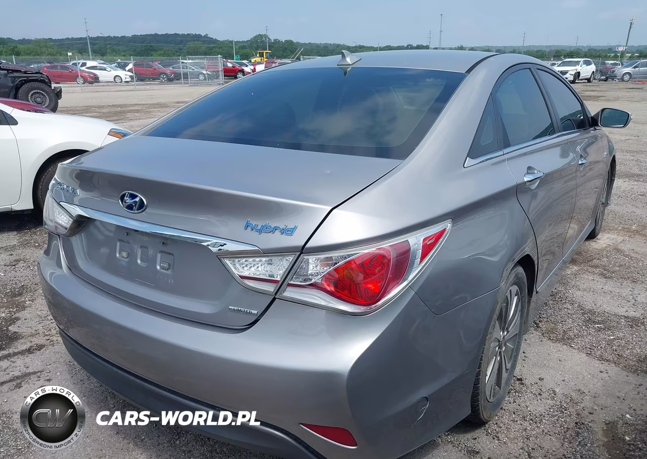 2013 Hyundai Sonata Hybrid Limited VIN:KMHEC4A48DA096218 - 4