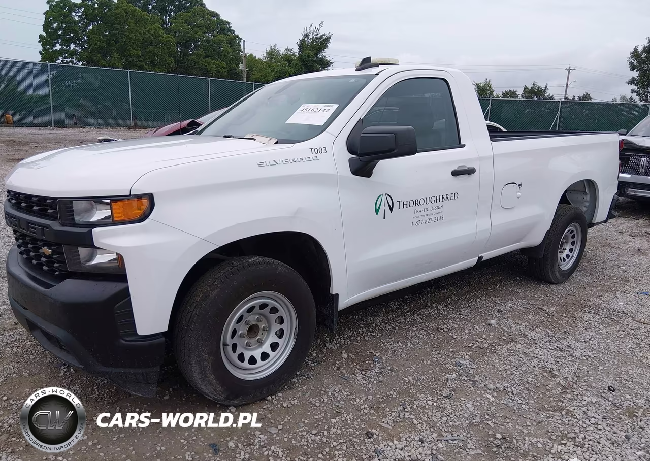 2020 Chevrolet Silverado 1500 2Wd Long Bed Wt VIN:3GCNWAEH6LG118157 - 2