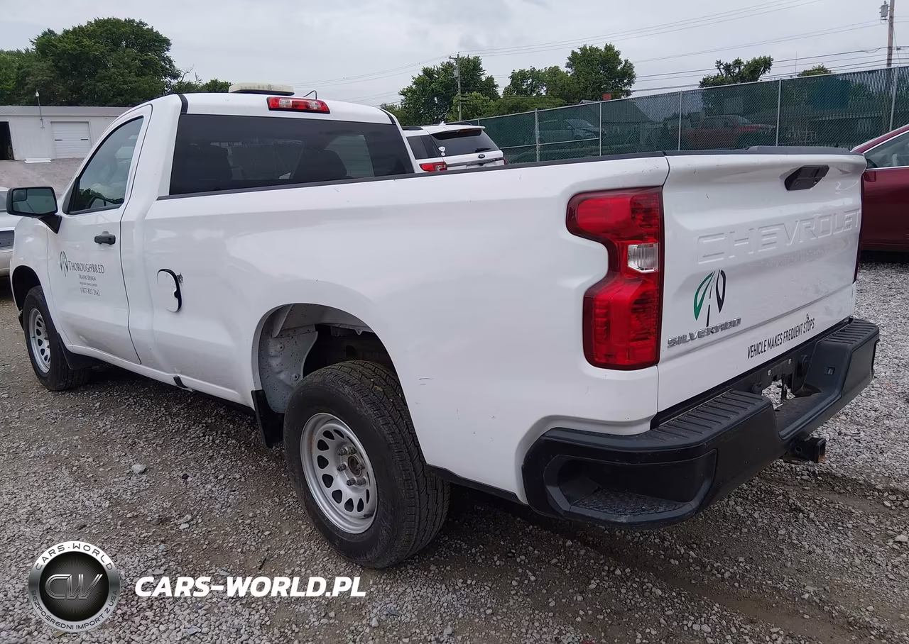 2020 Chevrolet Silverado 1500 2Wd Long Bed Wt VIN:3GCNWAEH6LG118157 - 3