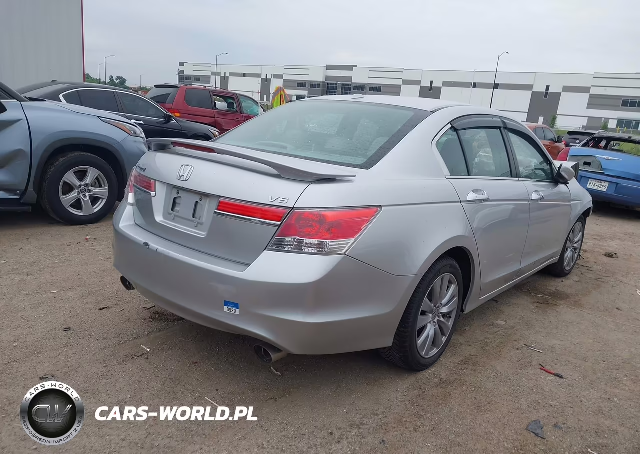 2012 Honda Accord 3.5 Ex-L VIN:1HGCP3F82CA036621 - 4
