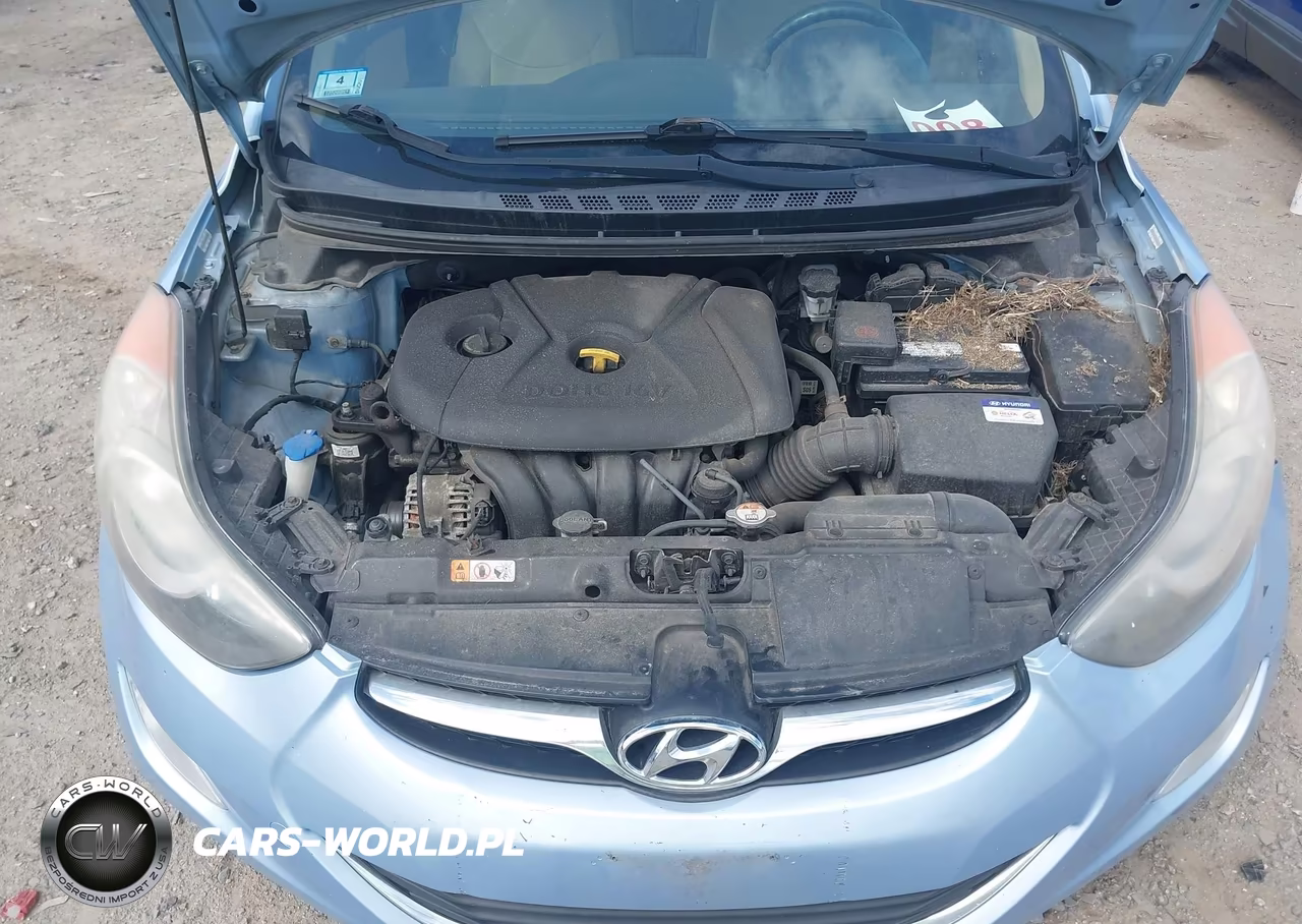 2012 Hyundai Elantra Gls (Ulsan Plant) VIN:KMHDH4AE7CU412193 - 10