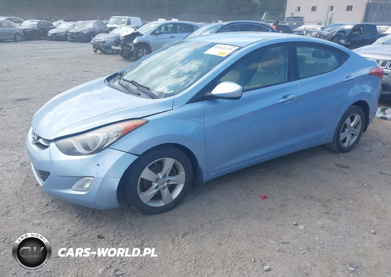 2012 Hyundai Elantra Gls (Ulsan Plant) VIN:KMHDH4AE7CU412193 - 2