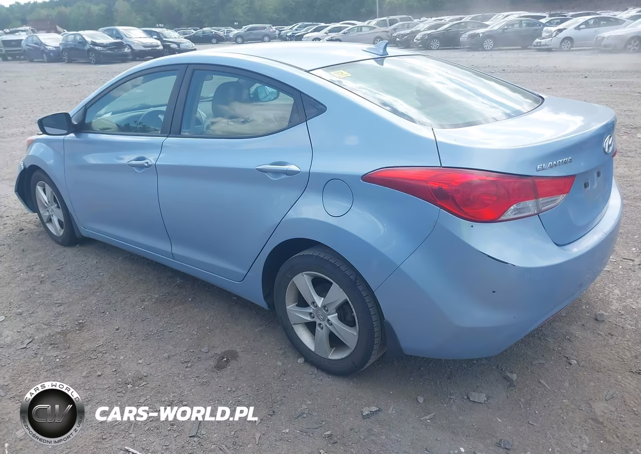 2012 Hyundai Elantra Gls (Ulsan Plant) VIN:KMHDH4AE7CU412193 - 3