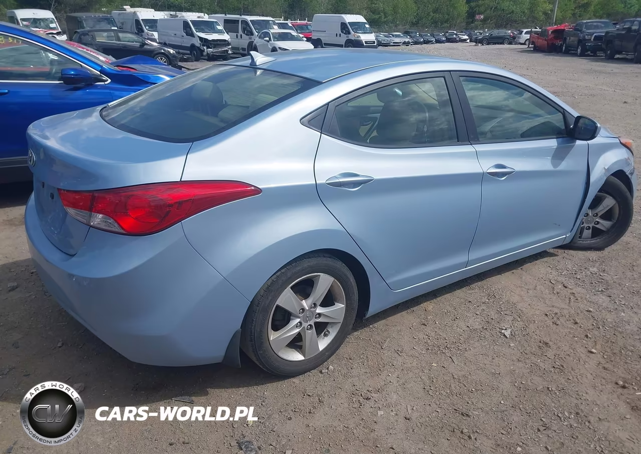 2012 Hyundai Elantra Gls (Ulsan Plant) VIN:KMHDH4AE7CU412193 - 4