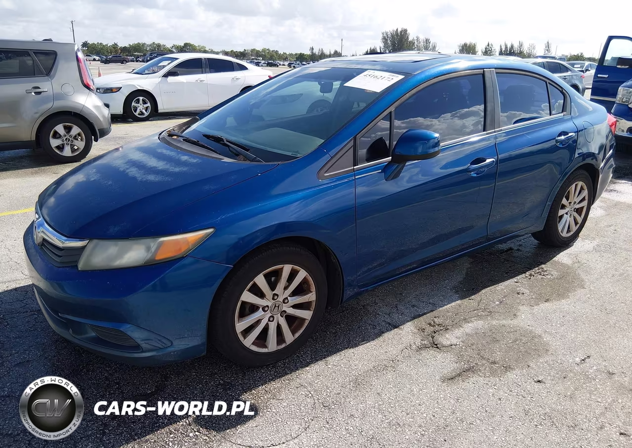 2012 Honda Civic Ex VIN:19XFB2F83CE073808 - 2