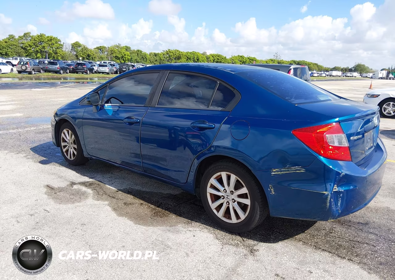 2012 Honda Civic Ex VIN:19XFB2F83CE073808 - 3
