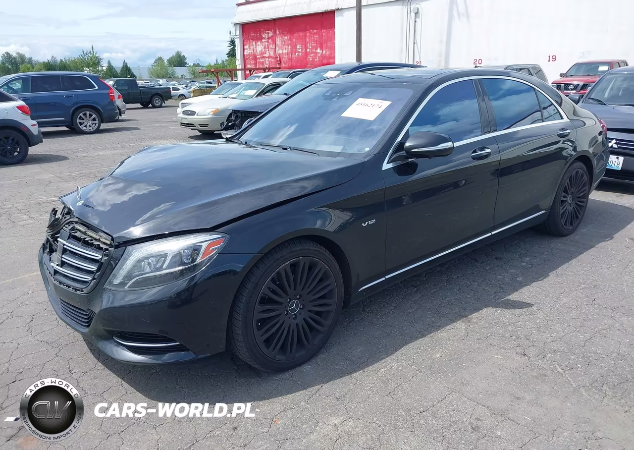 2015 Mercedes-Benz S 600 VIN:WDDUG7GB2FA078561 - 2