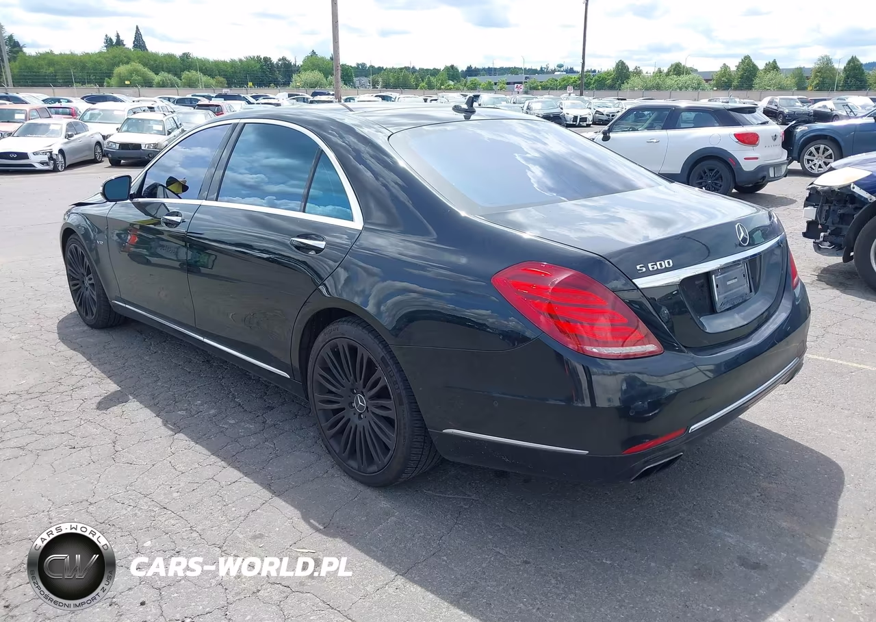 2015 Mercedes-Benz S 600 VIN:WDDUG7GB2FA078561 - 3
