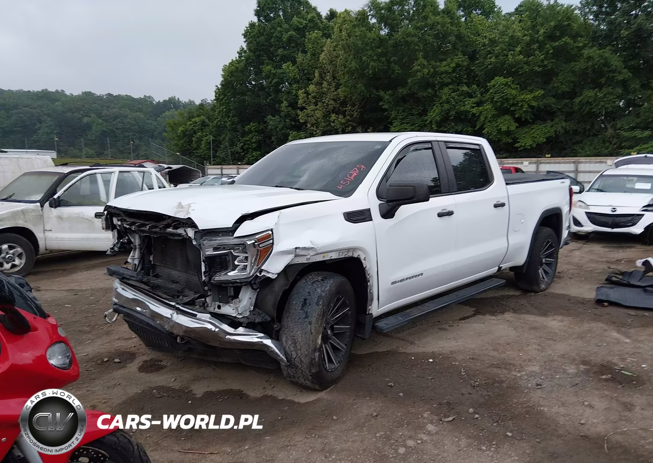 2020 GMC Sierra 1500 4Wd Standard Box VIN:3GTP9AEH7LG409606 - 2
