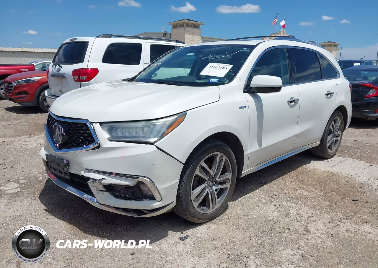 2017 Acura Mdx Sport Hybrid Advance Package VIN:5FRYD7H71HB000778 - 2