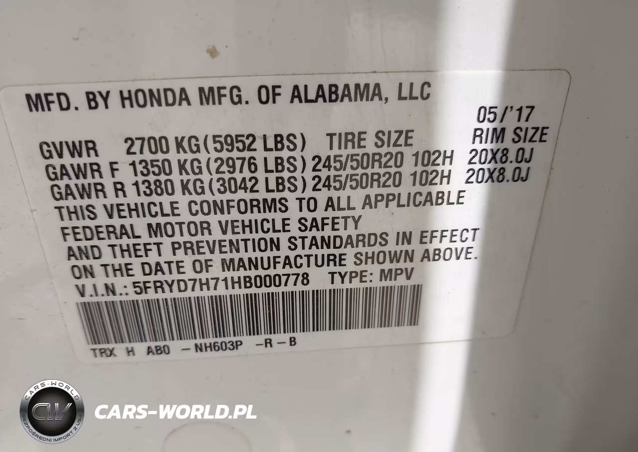 2017 Acura Mdx Sport Hybrid Advance Package VIN:5FRYD7H71HB000778 - 9