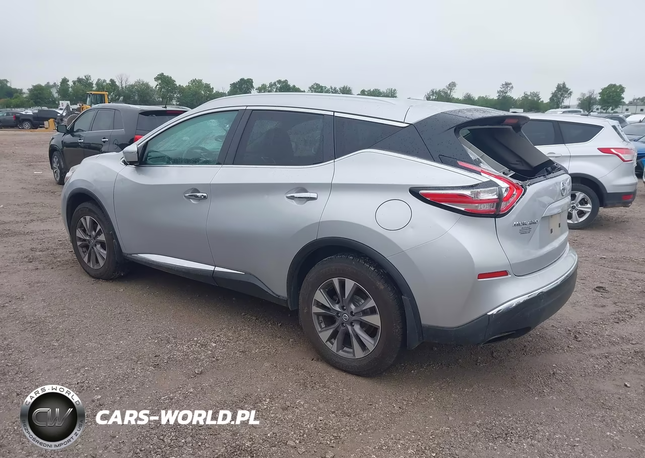 2015 Nissan Murano Sl VIN:5N1AZ2MH6FN277409 - 3
