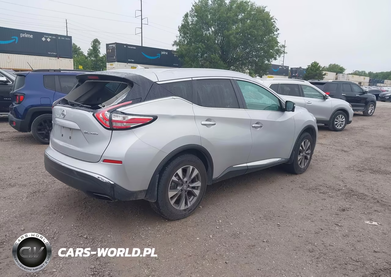 2015 Nissan Murano Sl VIN:5N1AZ2MH6FN277409 - 4