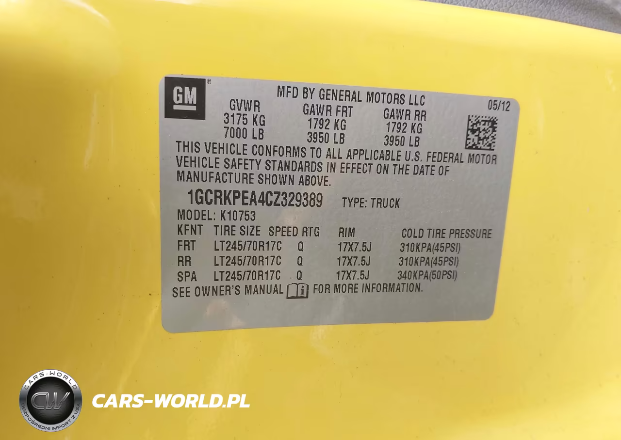 2012 Chevrolet Silverado 1500 Work Truck VIN:1GCRKPEA4CZ329389 - 9