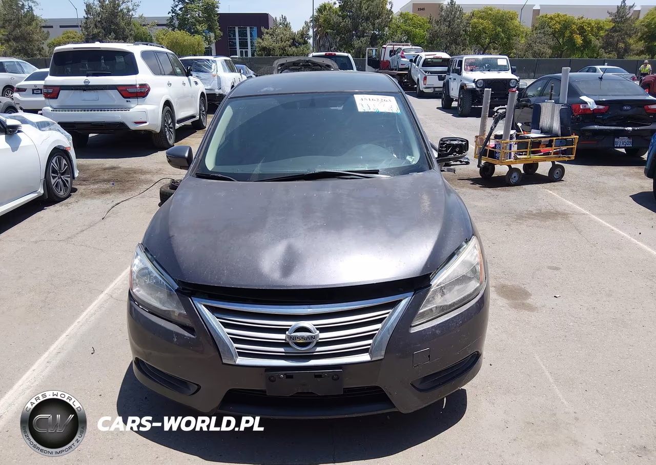 2014 Nissan Sentra Sv VIN:1N4AB7APXEN855596 - 13
