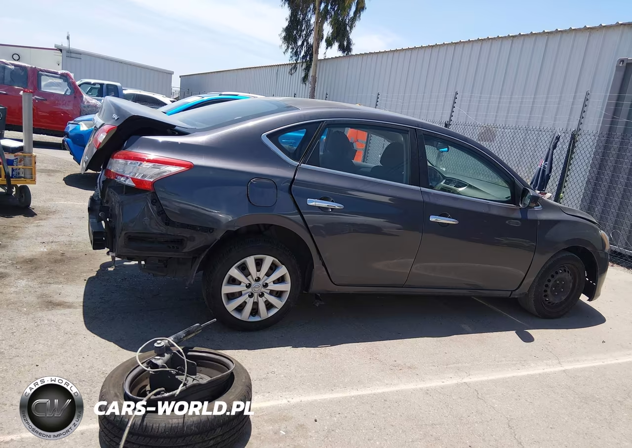 2014 Nissan Sentra Sv VIN:1N4AB7APXEN855596 - 14