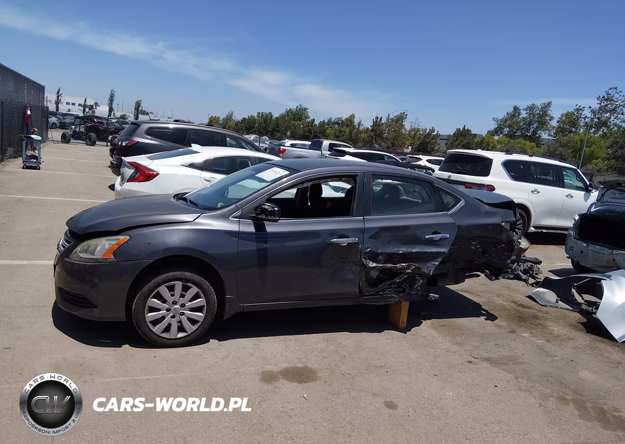 2014 Nissan Sentra Sv VIN:1N4AB7APXEN855596 - 15