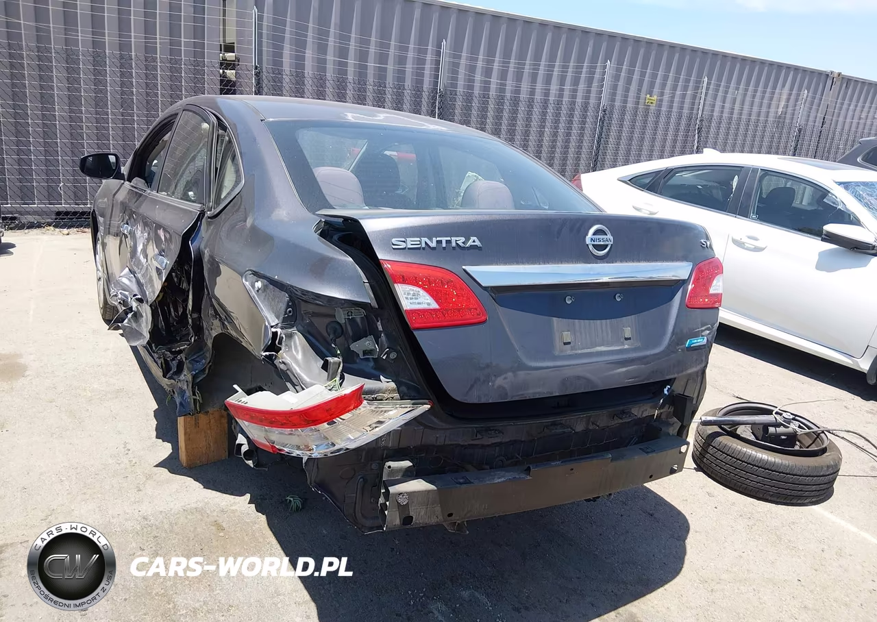 2014 Nissan Sentra Sv VIN:1N4AB7APXEN855596 - 18