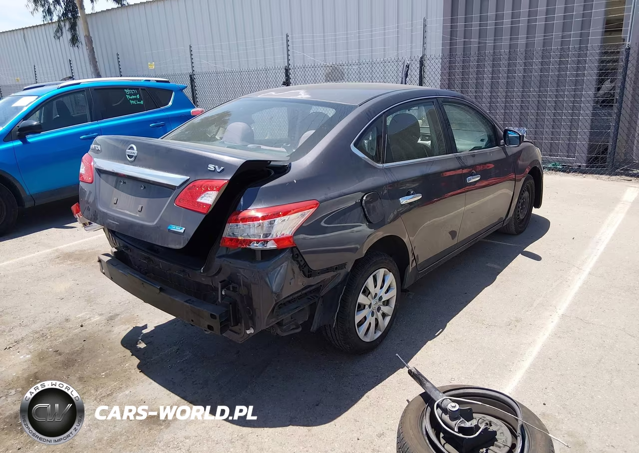 2014 Nissan Sentra Sv VIN:1N4AB7APXEN855596 - 4