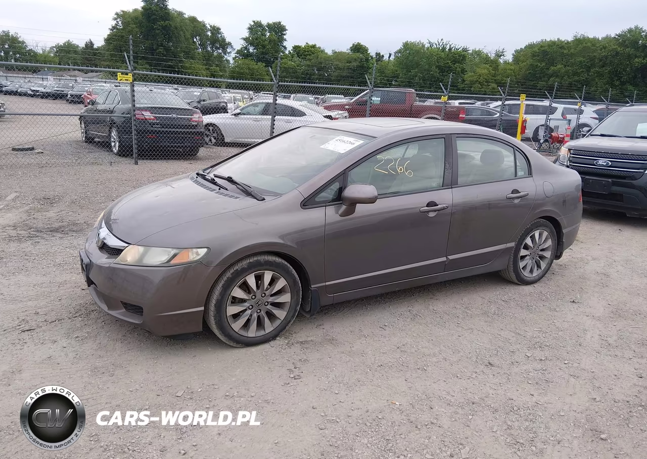 2009 Honda Civic Ex VIN:19XFA16849E030875 - 2