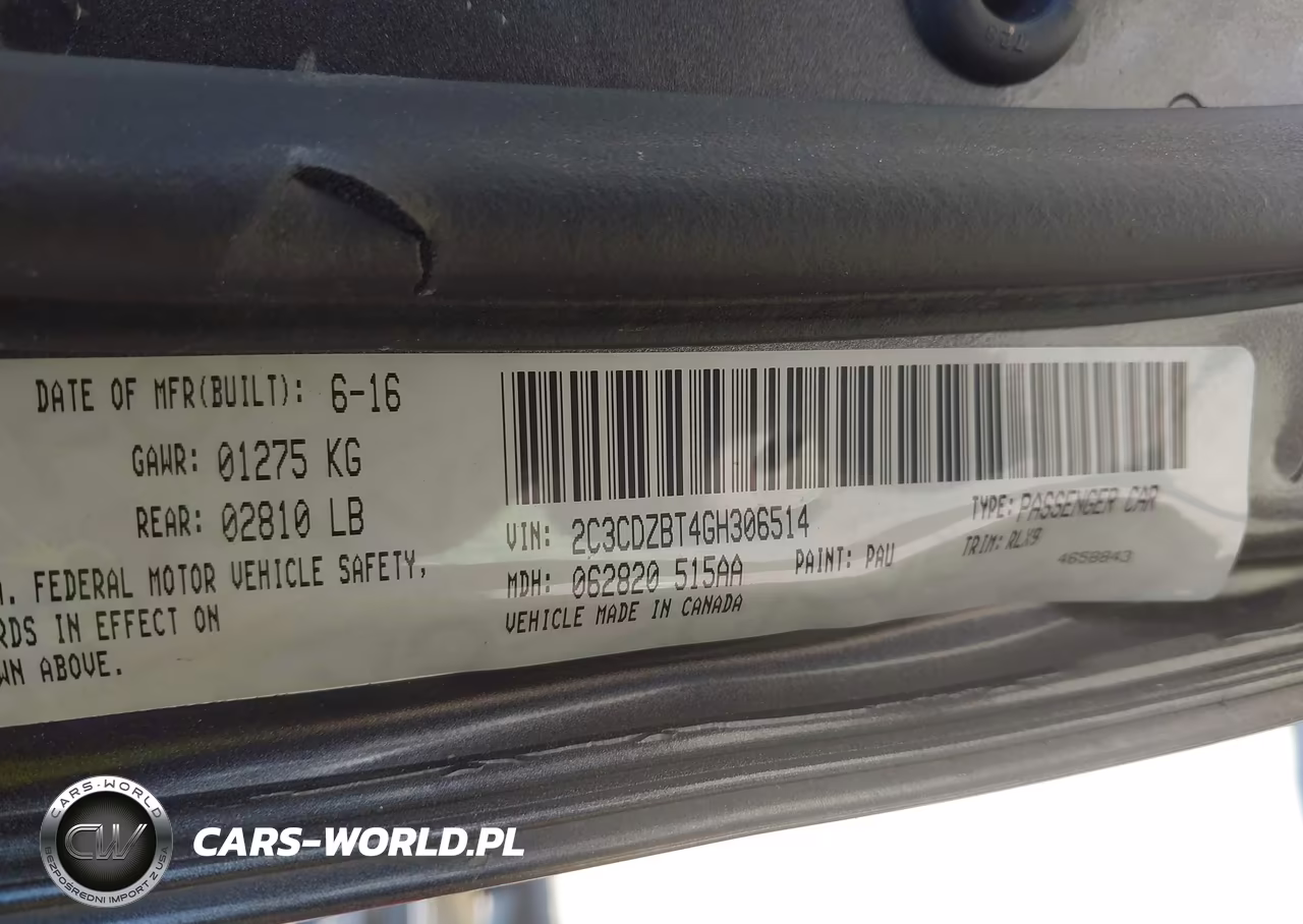 2016 Dodge Challenger R-T Plus VIN:2C3CDZBT4GH306514 - 9