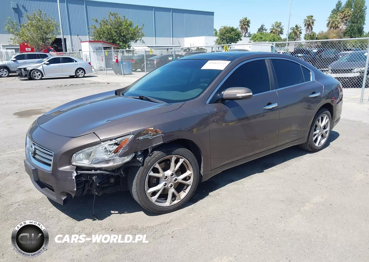 2012 Nissan Maxima 3.5 Sv VIN:1N4AA5AP0CC854859 - 2